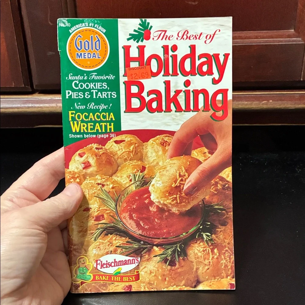 Vintage Holiday Baking Recipe cookBook Set